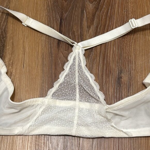 Auden Womens Lightly Lined Demi Coverage Racerback Front Closure Bra (Size:38DD) - Picture 6 of 9